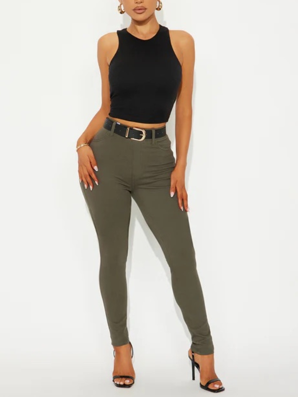 Galena Twill High Rise Skinny Pants NEW 🏷️